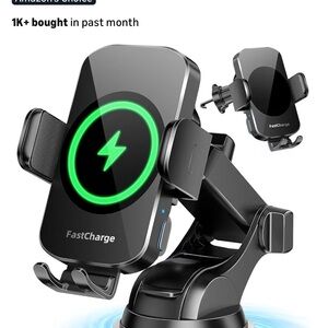 FastCharge Wireless Car Charger Mount